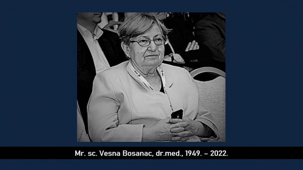 Preminula mr.sc. Vesna Bosanac, dr.med., ratna i poslijeratna ravnateljica vukovarske bolnice