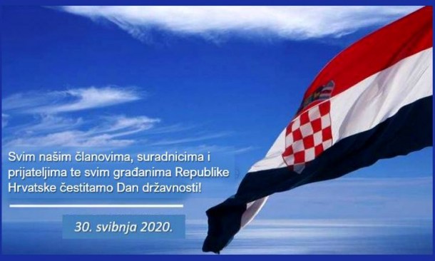 [30.05.] Čestitamo Dan državnosti Republike Hrvatske
