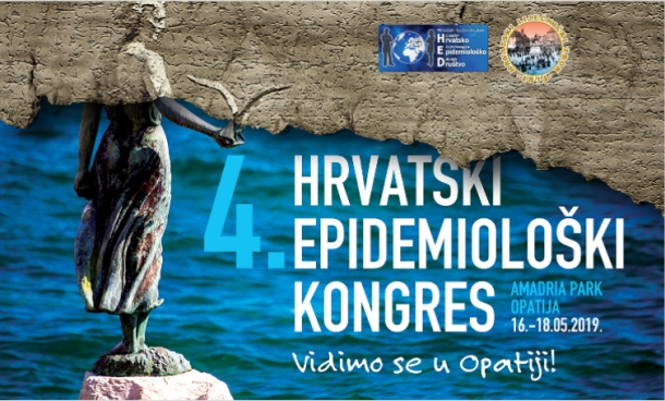 Hrvatski epidemiološki kongres: &quot;Epidemiologija – jučer, danas, sutra&quot;, 16.05.-18.05.2019.
