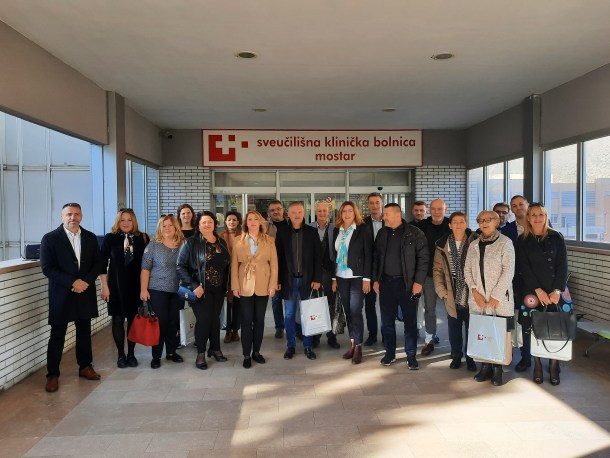 [25.11.] Udruga posjetila Sveučilišnu kliničku bolnicu i Medicinski fakultet u Mostaru