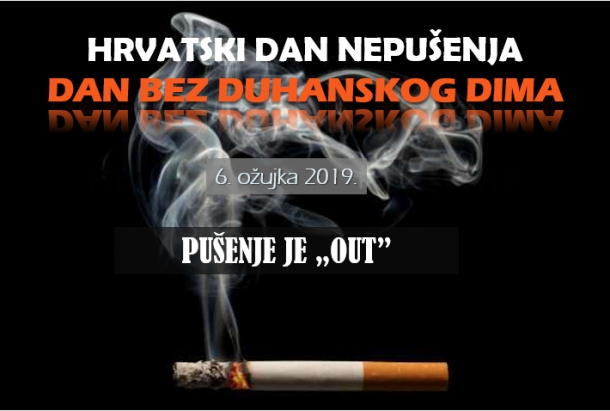 [06.03.2019.] Nacionalni dan nepušenja - Dan bez duhanskog dima